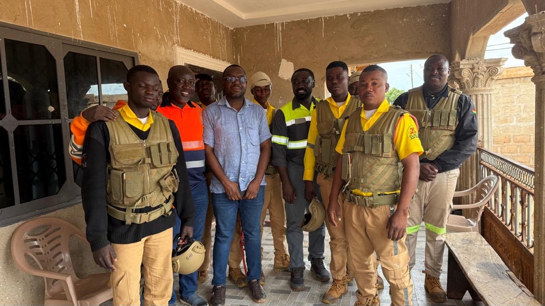 Maripoma construction and operations team on site